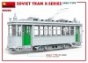 MiniArt 38020 SOVIET TRAM X-SERIES. EARLY TYPE 1/35